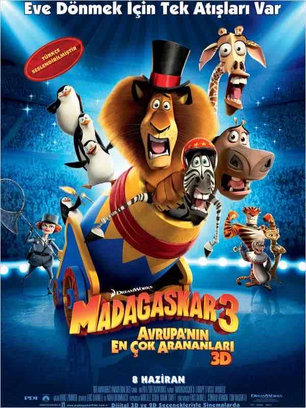 Madagascar 3: Europe’s Most Wanted